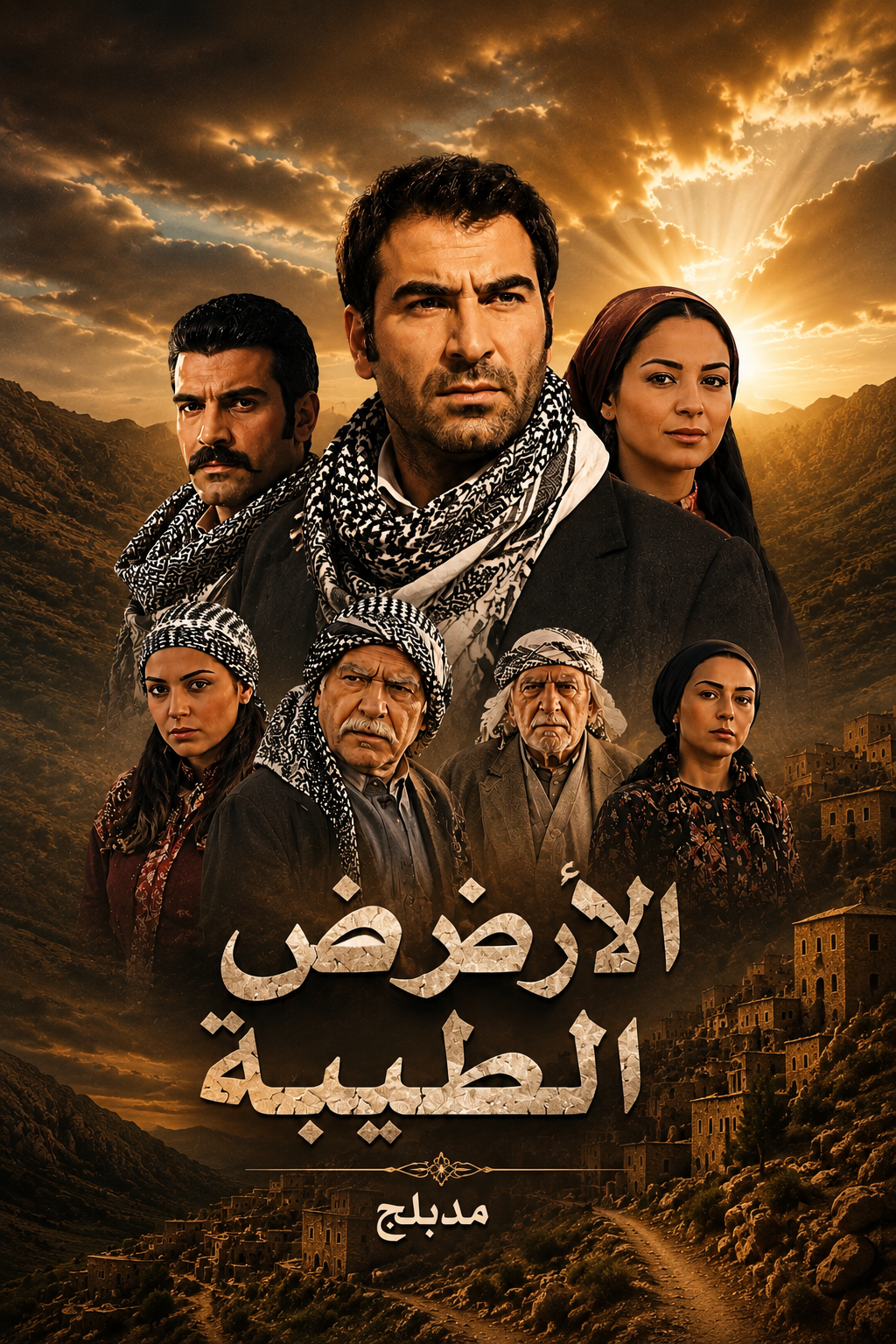 مسلسل الارض الطيبة الحلقة 64 مدبلجة قصة عشق الاصلي HD